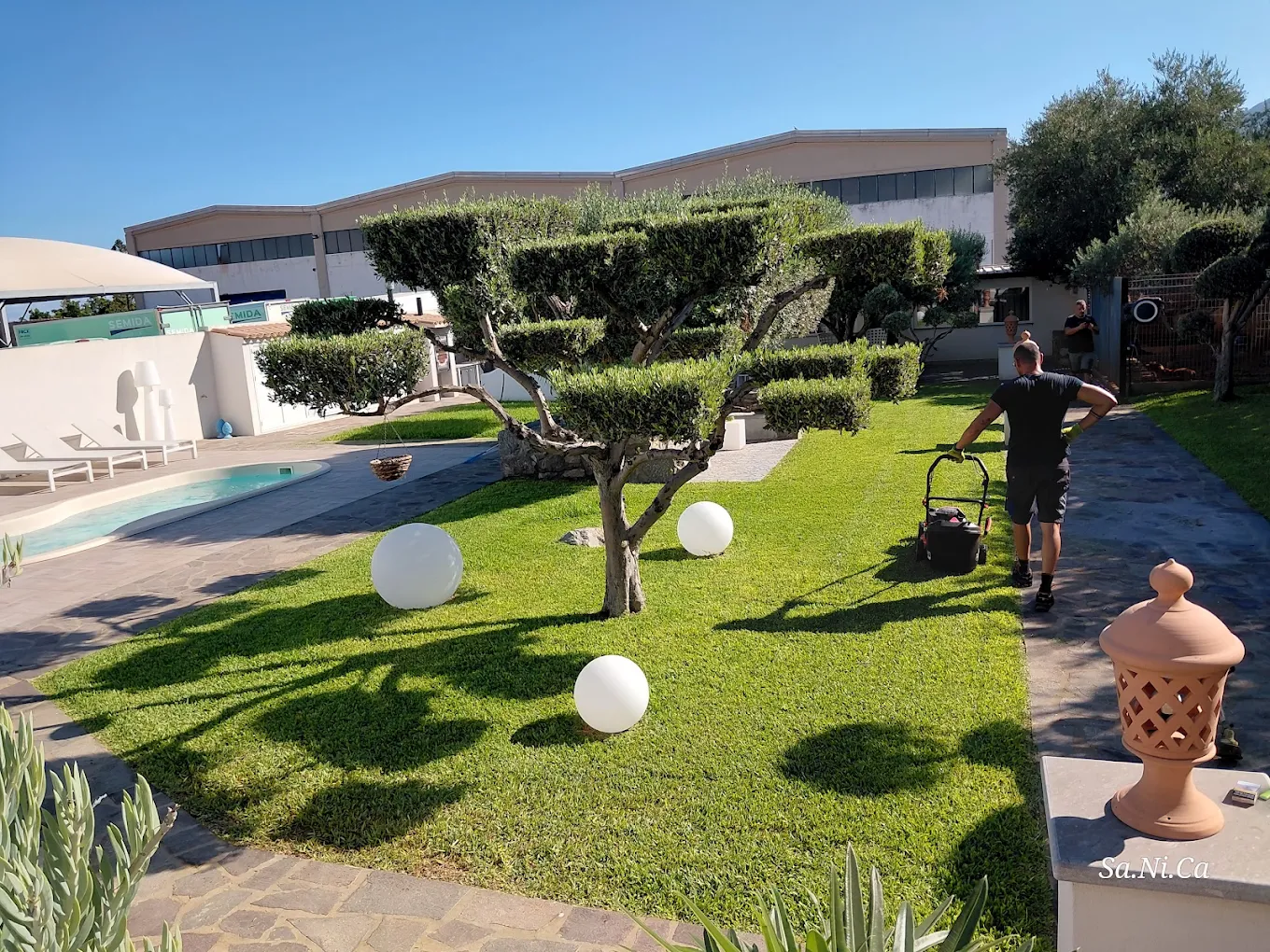 Realizzazione di un giardino